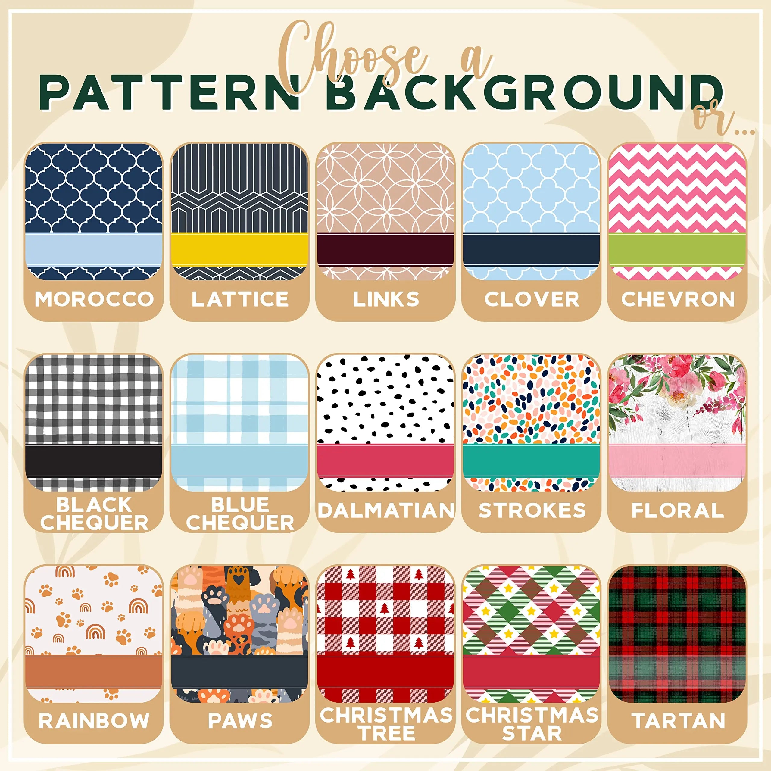 Brd Gifts Personalized Dog Food Mat, 30 Designs & 3 Size Options, 15 Fonts - Custom Pet Mat for Food and Water, Absorbent & Waterproof Brd Gifts