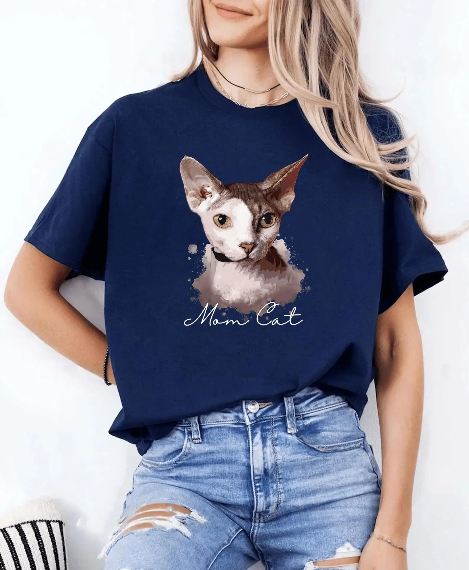 Custom Cat Shirts for Women Men Personalized Cat Gifts VulcanAce