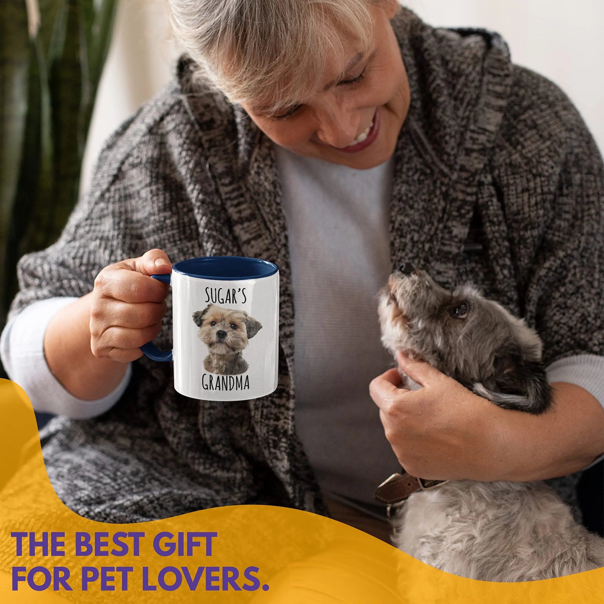 Custom Mug With Your Pets Face Personalized Dog Mom Mug USA Custom Gifts