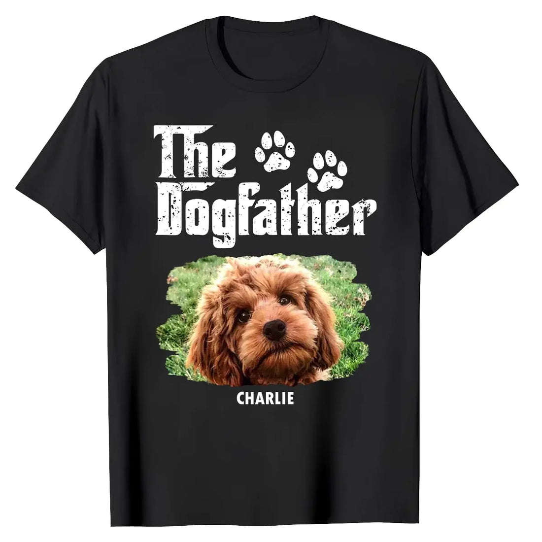Pawfect House Fathers Day, Birthday Gifts for Cat Lovers, Dog Lovers, Personalized Dad Tshirt, Men Gifts for Birthday Pawfect House