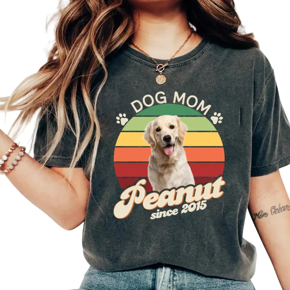 Personalized Dog Mom Shirt for Women - Customizable Gift NicePod-LLC