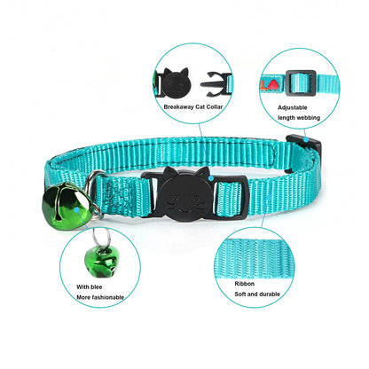 Custom Breakaway Cat Collar Personalized CatID Collar Graceful life