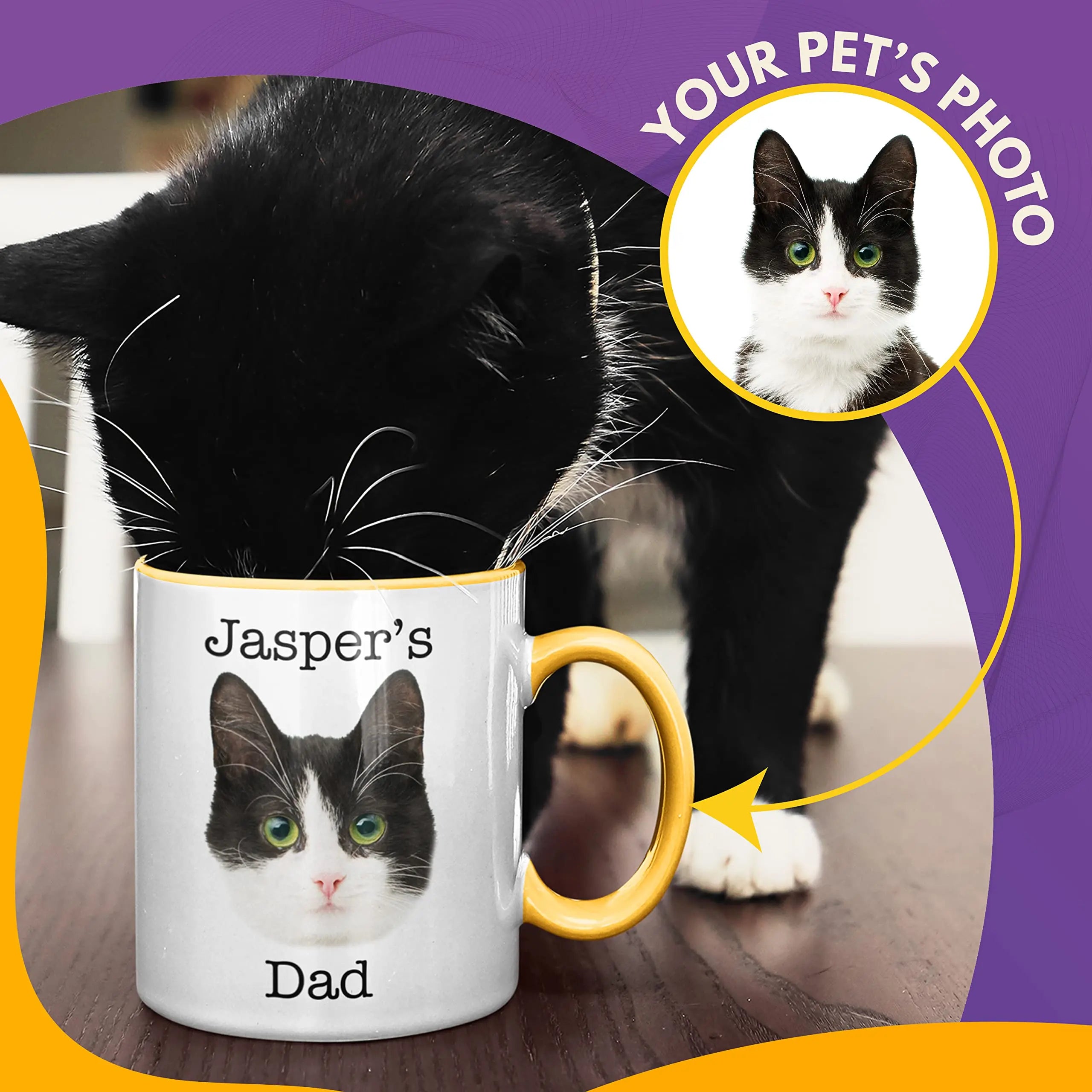 Custom Mug With Your Pets Face Personalized Dog Mom Mug USA Custom Gifts