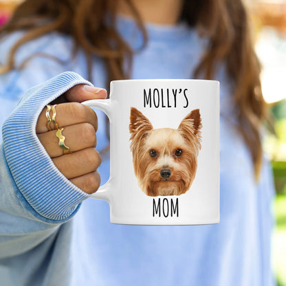Custom Mug With Your Pets Face Personalized Dog Mom Mug USA Custom Gifts