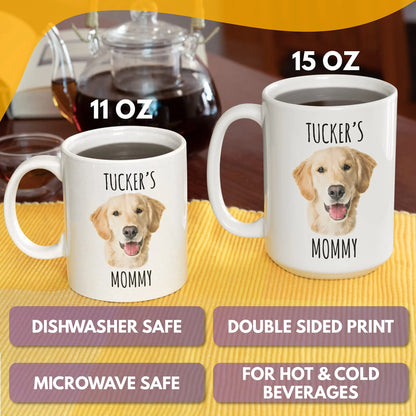 Custom Mug With Your Pets Face Personalized Dog Mom Mug USA Custom Gifts
