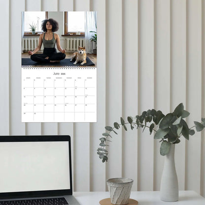 Custom Photo Wall Calendar 2025 for Home &amp; Office - Print Your 13 Memories Dog Calendar,Make Your Own Personalized Pet Calendar 2025 - Customized Christmas Gift 8.5&quot; x 11&quot; KENJIEY