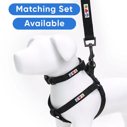 Pawtitas Personalized Dog Harness with Embroider Name Phone Number Adjustable Puppy Harness Customized Dog Harness for Extra Small Dogs Extra Small XS Breeds and Puppy Black Dog Harness Pawtitas