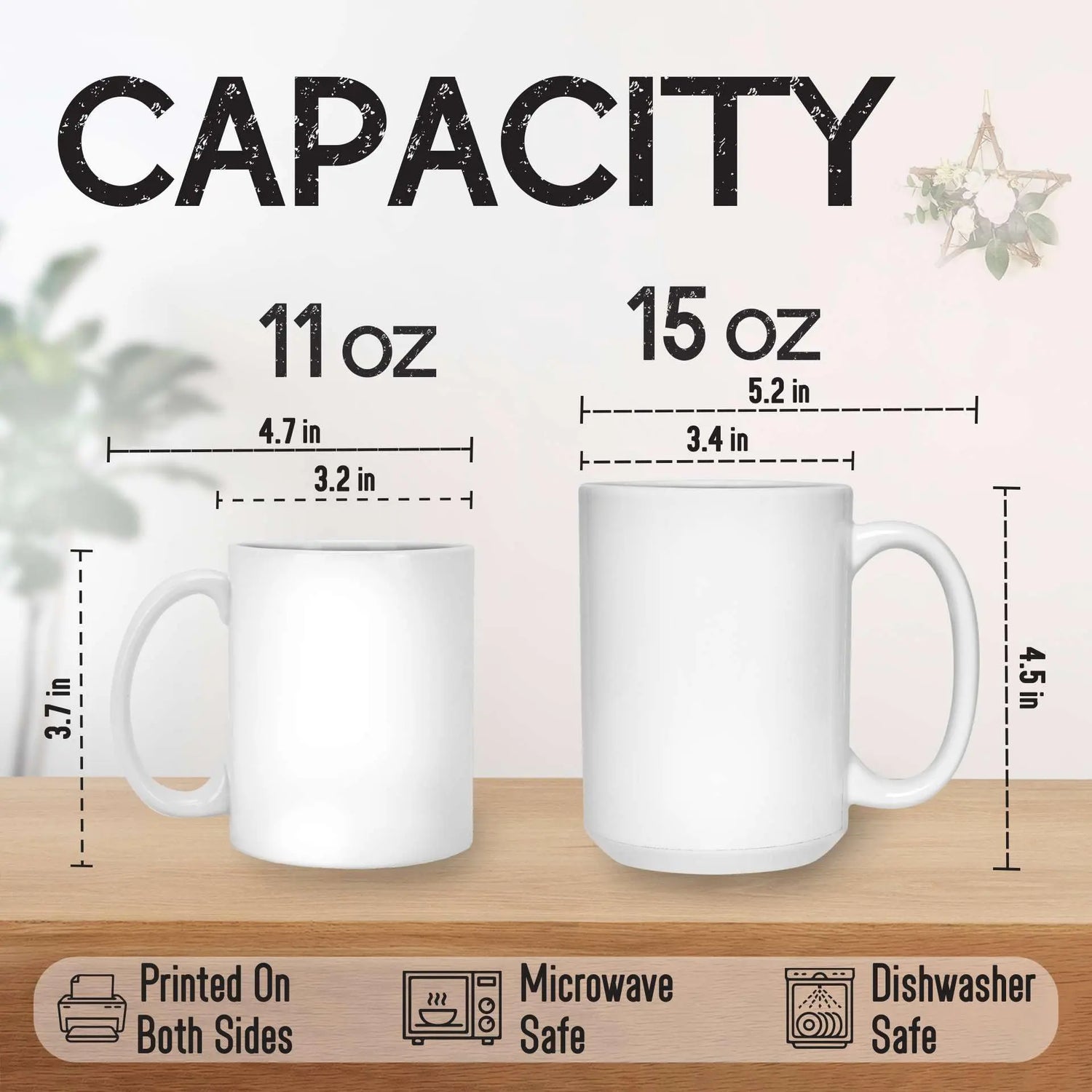 Personalized Baby Cat White Ceramic Cups 11Oz Or 15Oz, Custom Choose Name Pet Coffee Mugs, Novelty Cat Tea Cup Gift For Cat Lovers, Funny Cat Travel Mugs, Pet Mugs Presents ELPSTORE