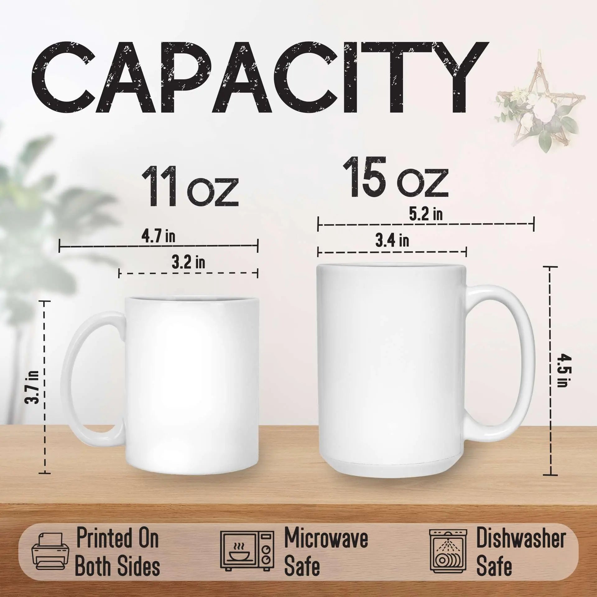 Personalized Baby Cat White Ceramic Cups 11Oz Or 15Oz, Custom Choose Name Pet Coffee Mugs, Novelty Cat Tea Cup Gift For Cat Lovers, Funny Cat Travel Mugs, Pet Mugs Presents ELPSTORE