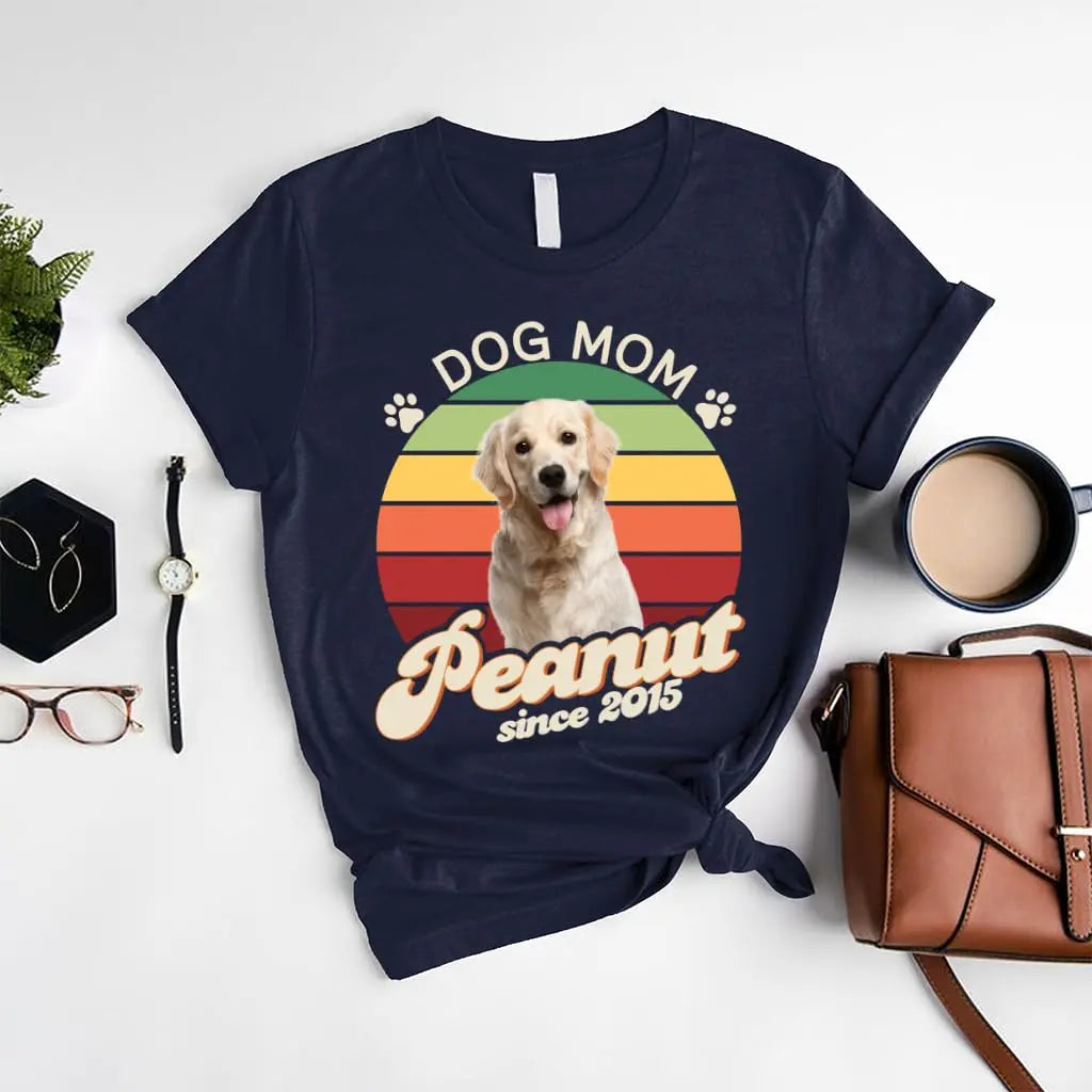 Personalized Dog Mom Shirt for Women - Customizable Gift NicePod-LLC