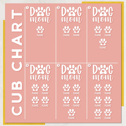 Personalized Dog Mom Tumbler with Engraved Names Up to 6 Paws -20 Oz &amp; 30 Oz, 13 Colors- Insulated Stainless Steel Tumbler with Lid, Gifts for Mom from Daughter, Fur Mama Gifts, Pet Owner Gift Lara Laser Works